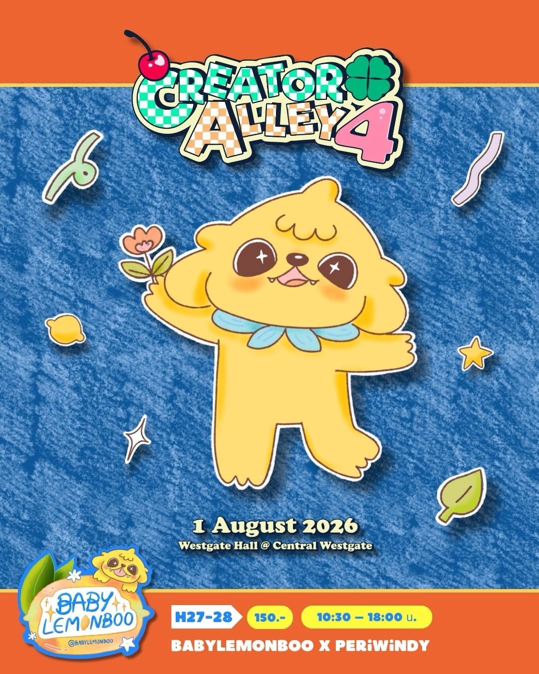 โปสเตอร์งาน Creator Alley 4